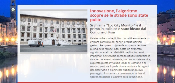 News Comune di Pisa